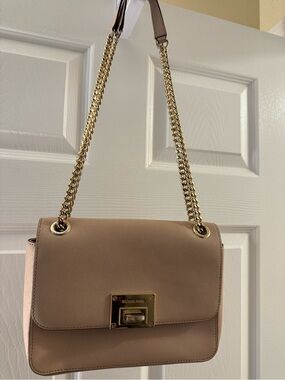 Michael Kors Blush Pink Chain Strap Shoulder Bag